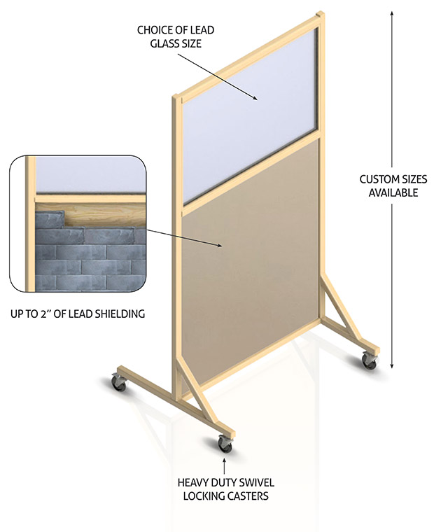 Radiation Shielding Barriers Specs & Models MarShield Custom Radiation
