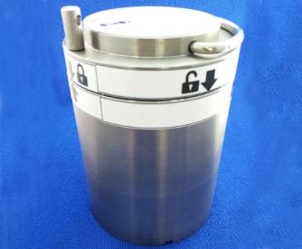 Tungsten Shielded Container for Vial Transport