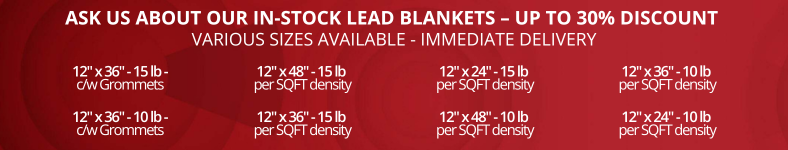 Lead Blankets - Dimensions